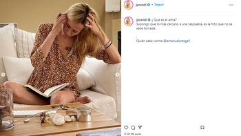 El romántico posteo de Julieta