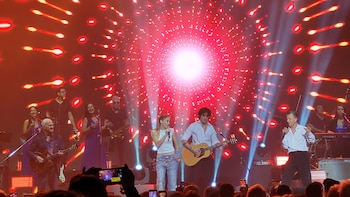 Dos de los siete nietos