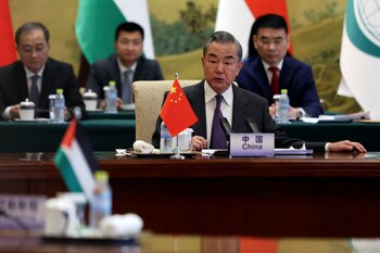 El ministro Wang Yi (Reuters)