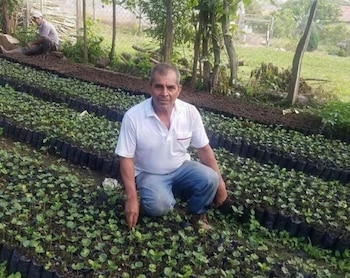 El pastor y productor cafetalero Óscar Núñez, cuya muerte ha provocado una profunda consternación en el municipio de Yorito y sectores productivos del país (Cortesía Nexteca Empresa 25).