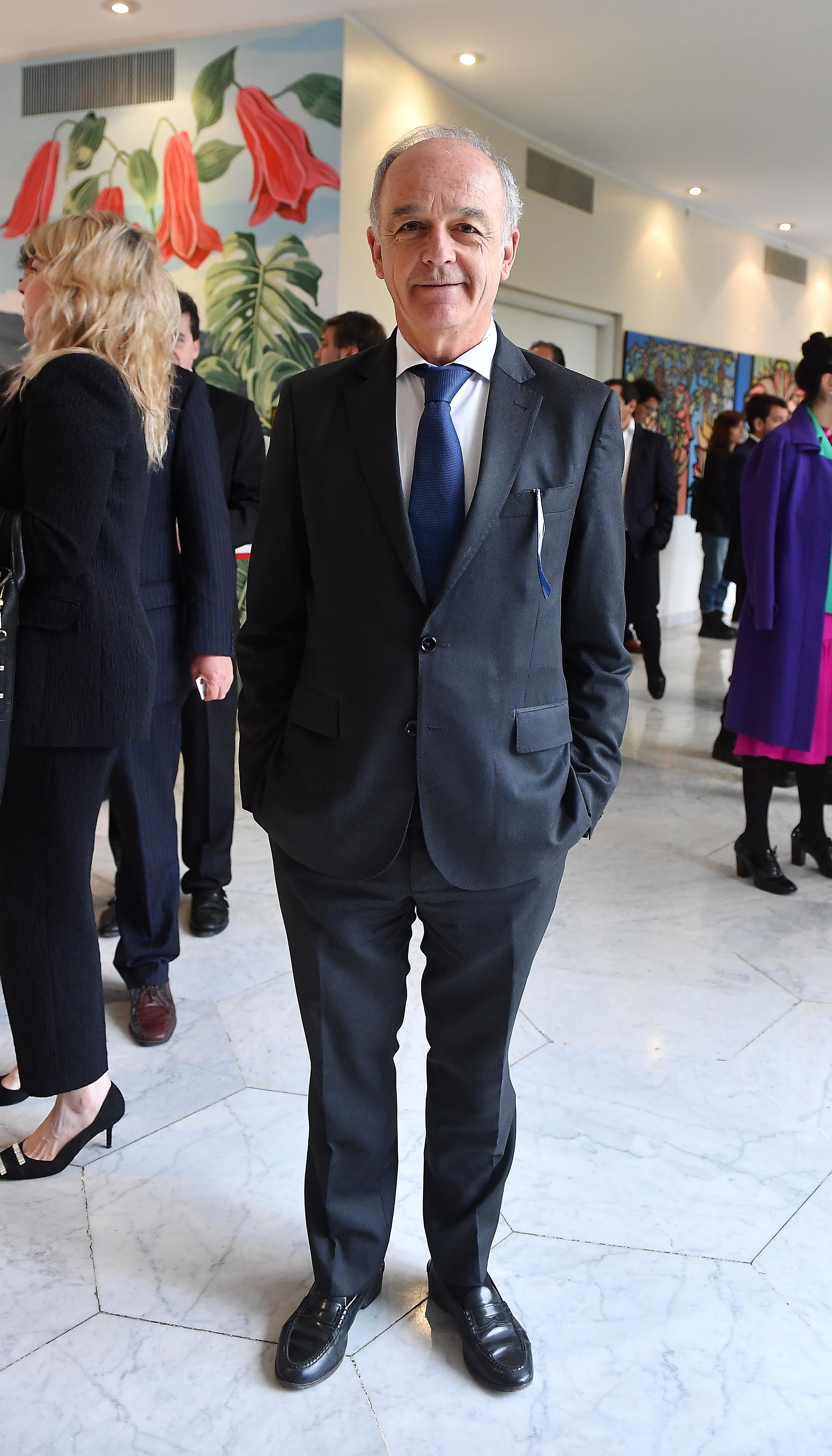 El ex embajador de la República Portuguesa, José Frederico Viola de Drummond Ludovice (Maximiliano Luna)