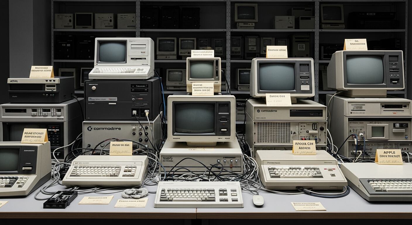 Computadoras antiguas: el negocio de coleccionar el pasado tecnológico