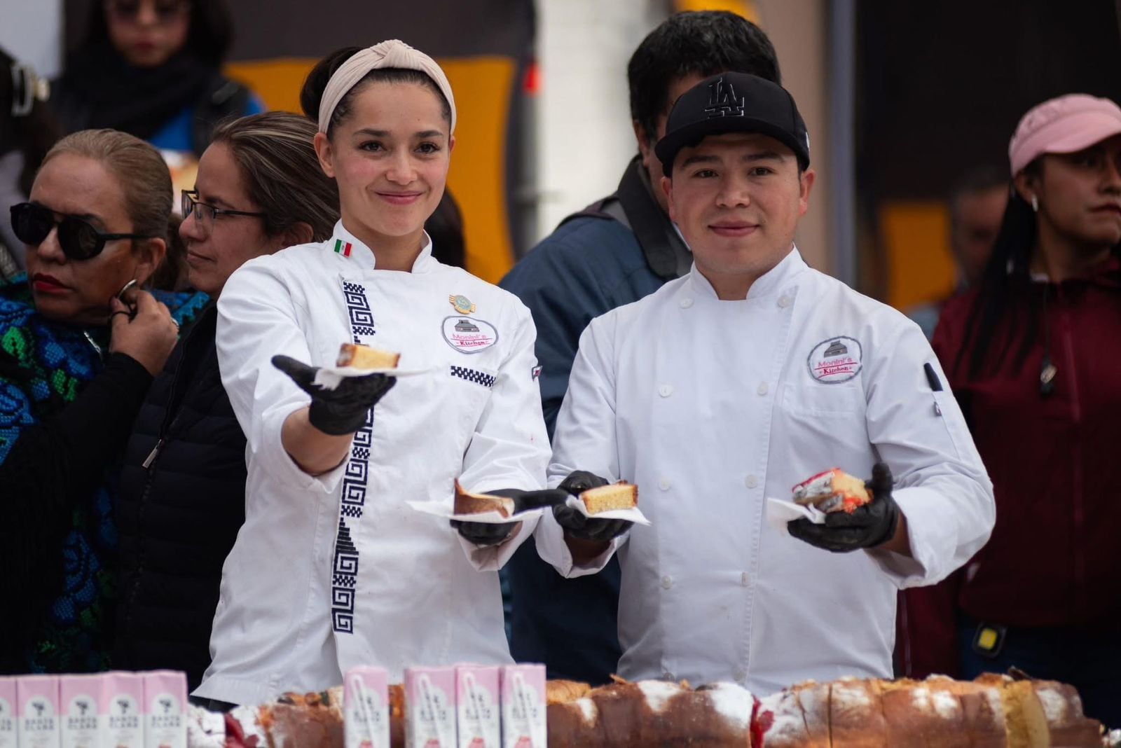 La Mega Rosca de la CDMX contó con la participación de integrantes de la CANAINPA. Foto: (Gobierno CDMX)
