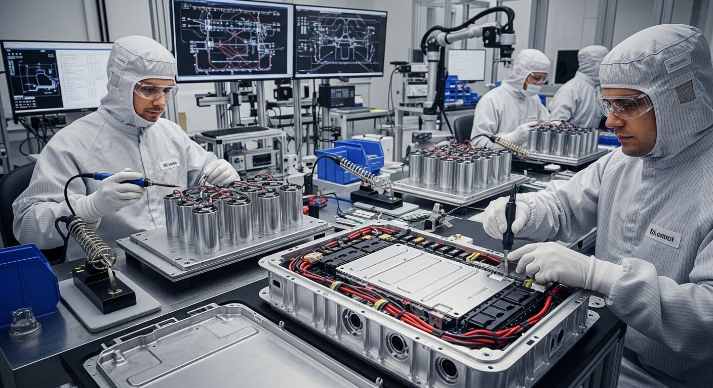 El método se centra en mejorar la superficie del electrodo y no el electrolito completo. (Imagen Ilustrativa Infobae)