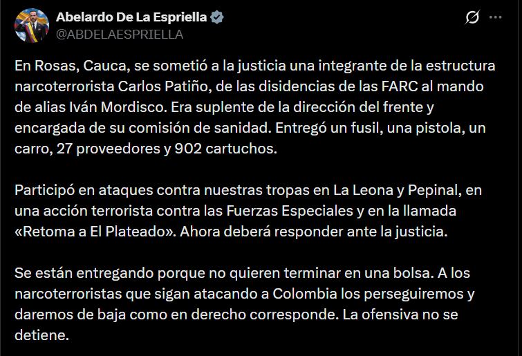 Abelardo de la Espriella informó la incautación de 885 kilos de cocaína en Cartagena que tenía como destino España: “La droga llegó desde Perú”