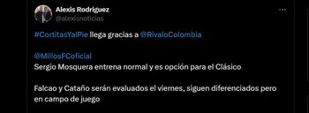 Millonarios esperaría hasta último minuto