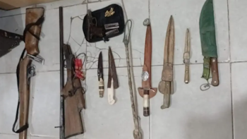 Discutió con su esposa por