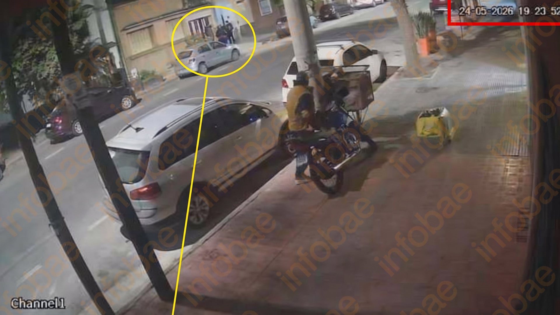 19.23: Efectivos policiales llegaron hasta la vivienda del barrio Cofico para trasladar a Barrelier a prestar declaración testimonial