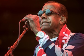 Jorge Ben Jor, ícono de la MPB, fue el encargado de inaugurar la tradición de la celebración del Año Nuevo en Rio de Janeiro con un concierto multitudinario en 1993 - crédito Ritzau Scanpix/Helle Arensbak/Reuters