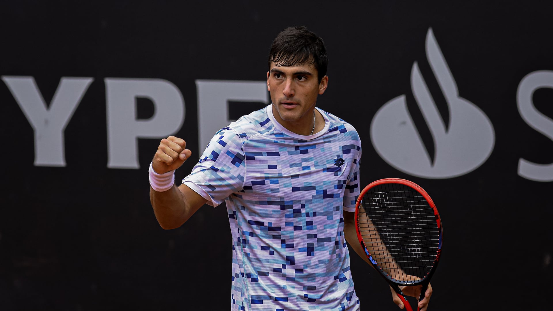 Román Burruchaga se clasificó por primera vez en su carrera para la segunda ronda del Masters 1000 de Roma
