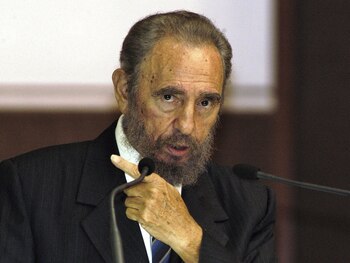 Fidel Castro (EFE/Alejandro Ernesto)