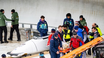 Preocupante accidente de un equipo