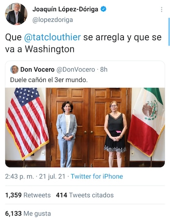 El periodista se burló de