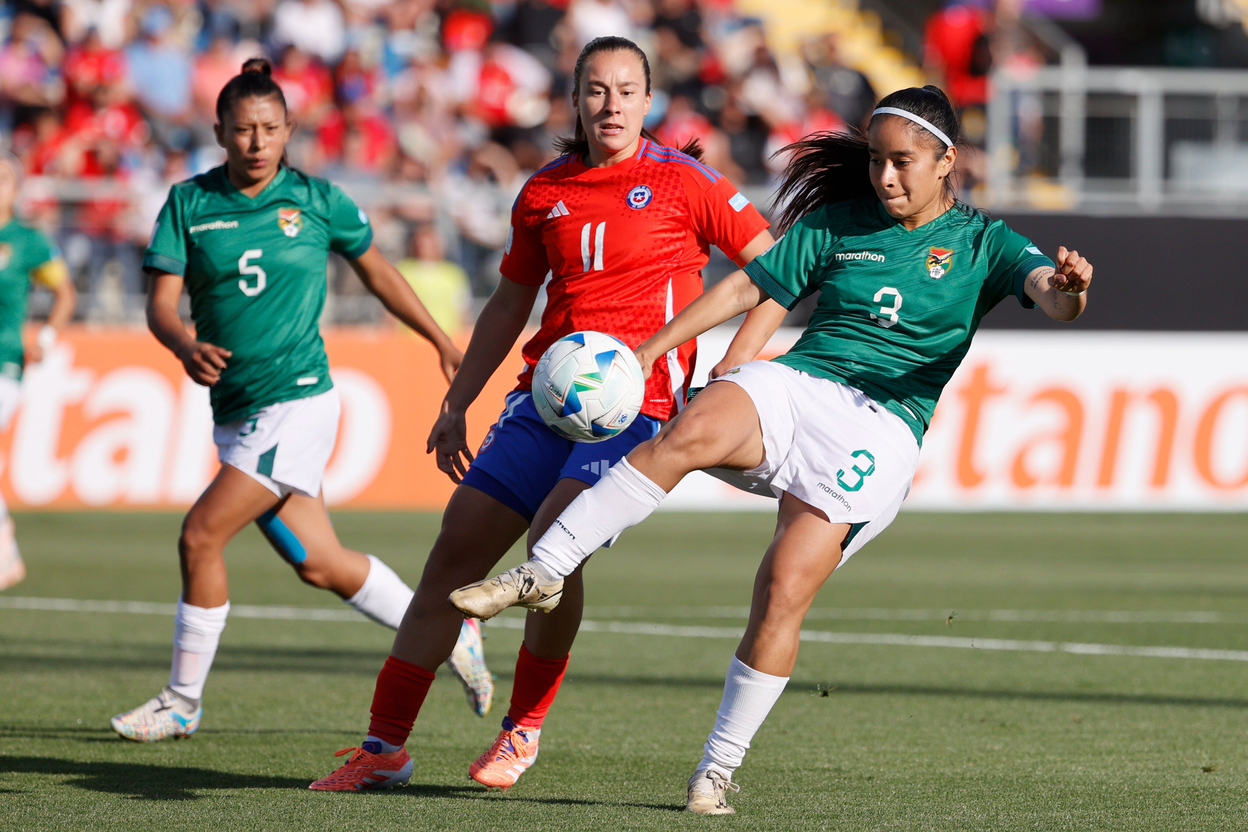 Bolivia viene de ser goleada 5-0 ante Chile en Rancagua y 4-0 frente a Ecuador en El Alto - crédito Conmebol