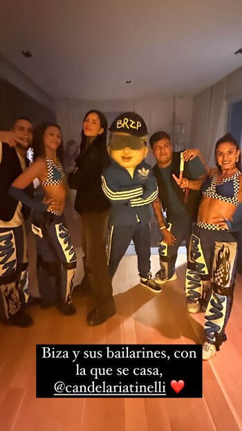 Cande Tinelli con "Bizarrap", uno