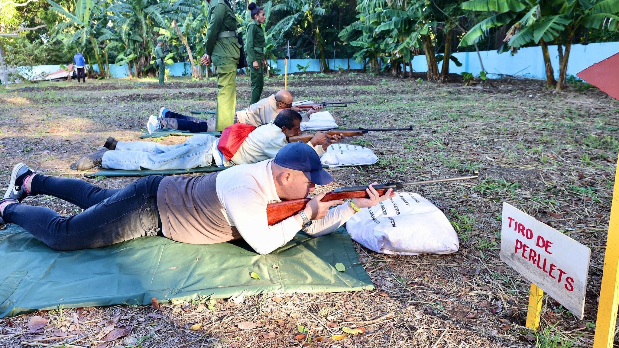 Ejercicios militares en Cuba (Roberto Morales en X)