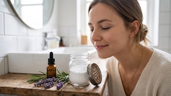 Haz tu propio aromatizante natural para el baño con bicarbonato y aceites esenciales