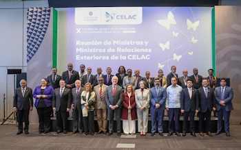 La canciller de Honduras, Mireya