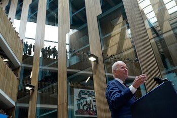 El presidente estadounidense Joe Biden