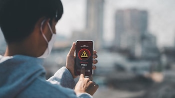 La contaminación del aire podría estar interfiriendo con un sueño saludable, según datos de una aplicación