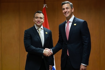 La reunión entre ambos mandatarios sucedió antes de la reunión del Mercosur
