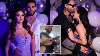 Jota Benz y Angie Arizaga disfrutan su etapa de futuros padres.