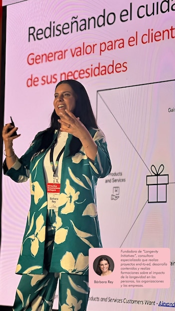 Bárbara Rey Actis - experta en longevidad
