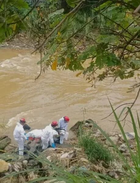 Los organismos de socorro acudieron al lugar, pero ya estaba muerto - crédito redes sociales/Facebook
