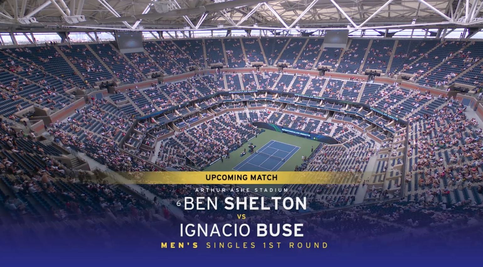 O Igncio Buise corresponderá a Ben Shelton no US Open 2025