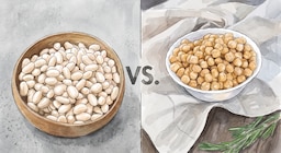 Garbanzos vs. porotos blancos: cuál contiene mayores niveles de fibra