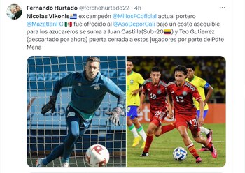 El uruguayo viene de jugar