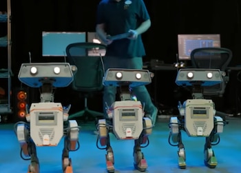 El robot de la película