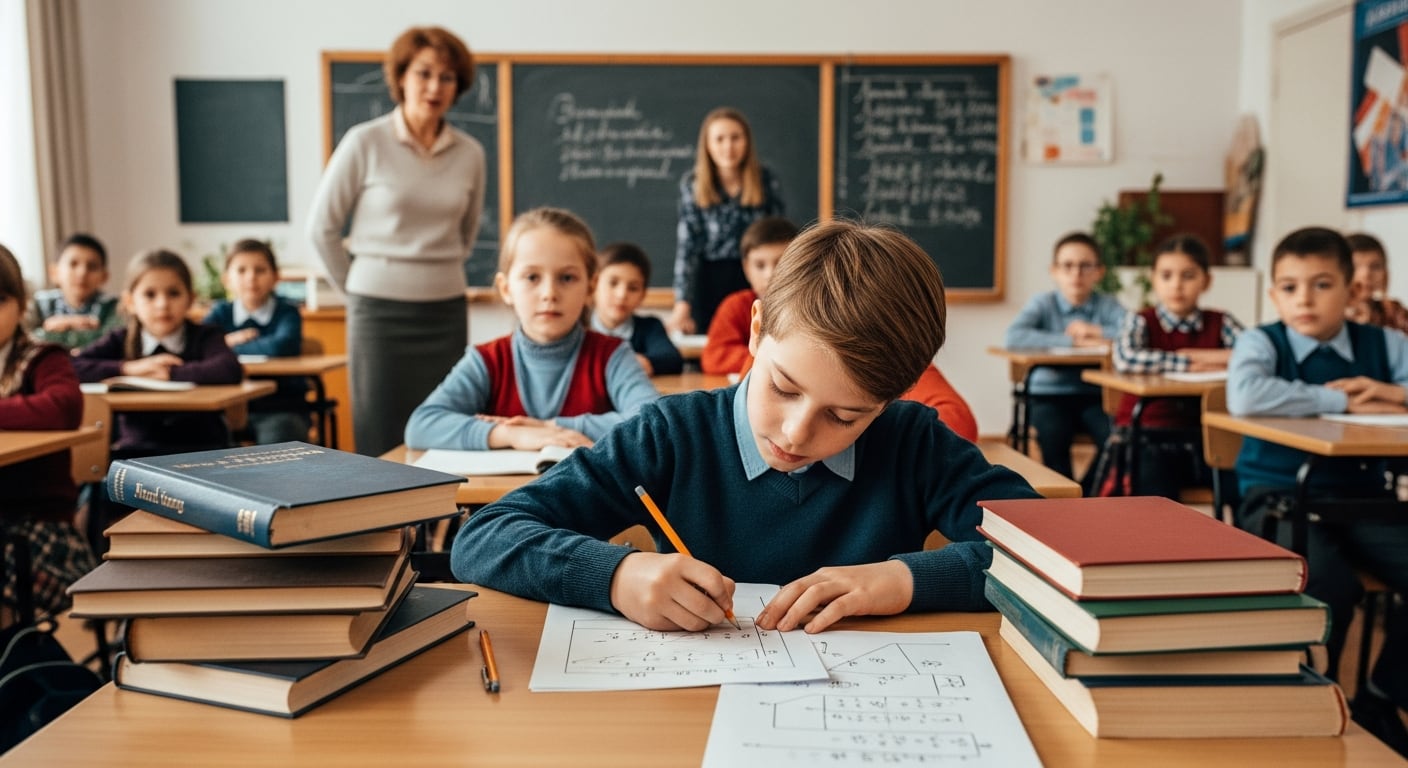 En sexto grado de primaria el 45 por ciento de los alumnos no alcanzó los aprendizajes esperados en matemática durante Aprender 2025
(Imagen Ilustrativa Infobae)