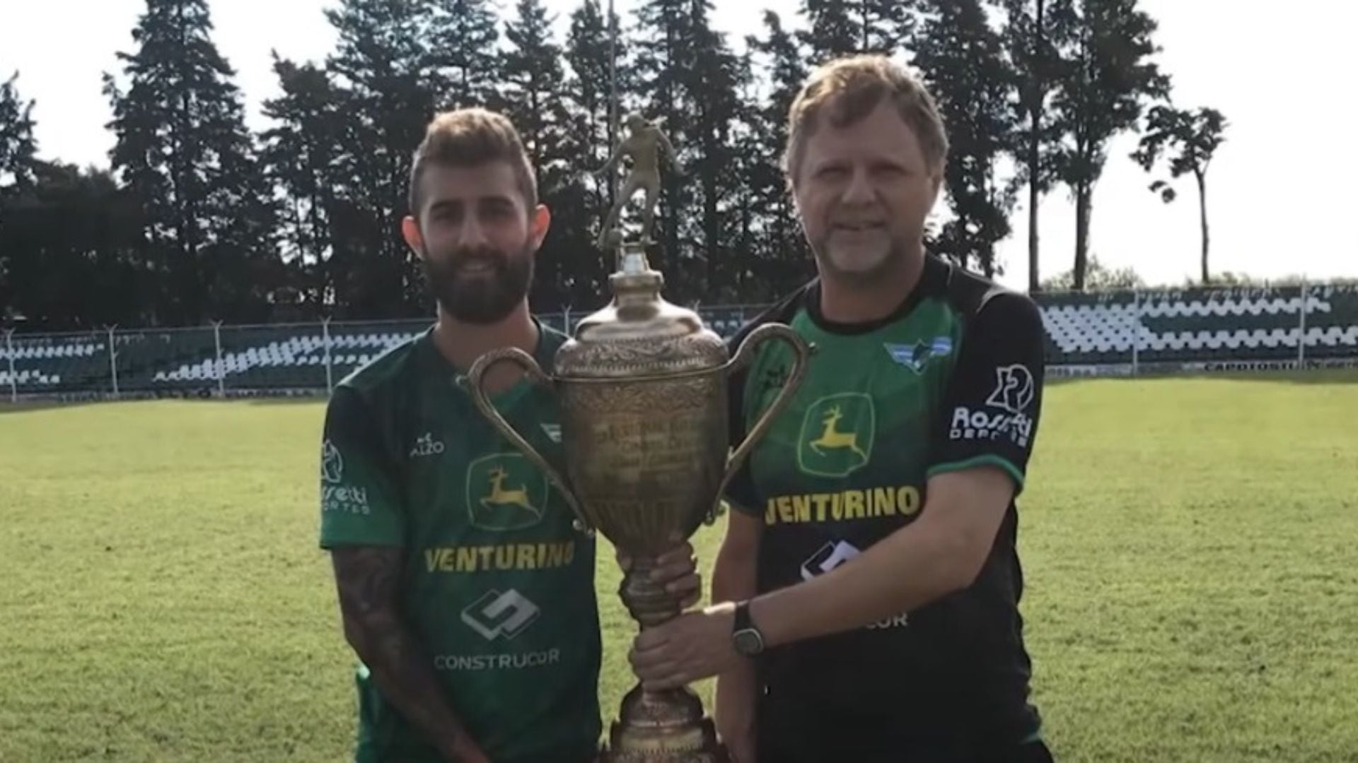 Gino Peruzzi, orgullo del Social Corralense. - Crédito: Archivo personal