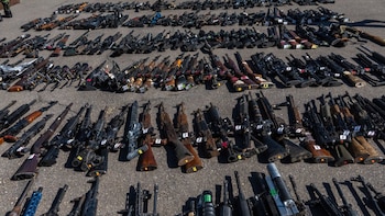 Decomiso de armas en Veracruz