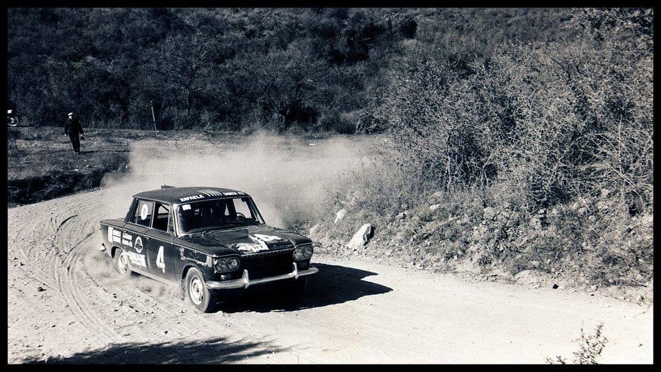 El santafesino primero se ganó su lugar en una prueba en la montaña y luego debutó en Turismo Mejorado (Archivo CORSA)