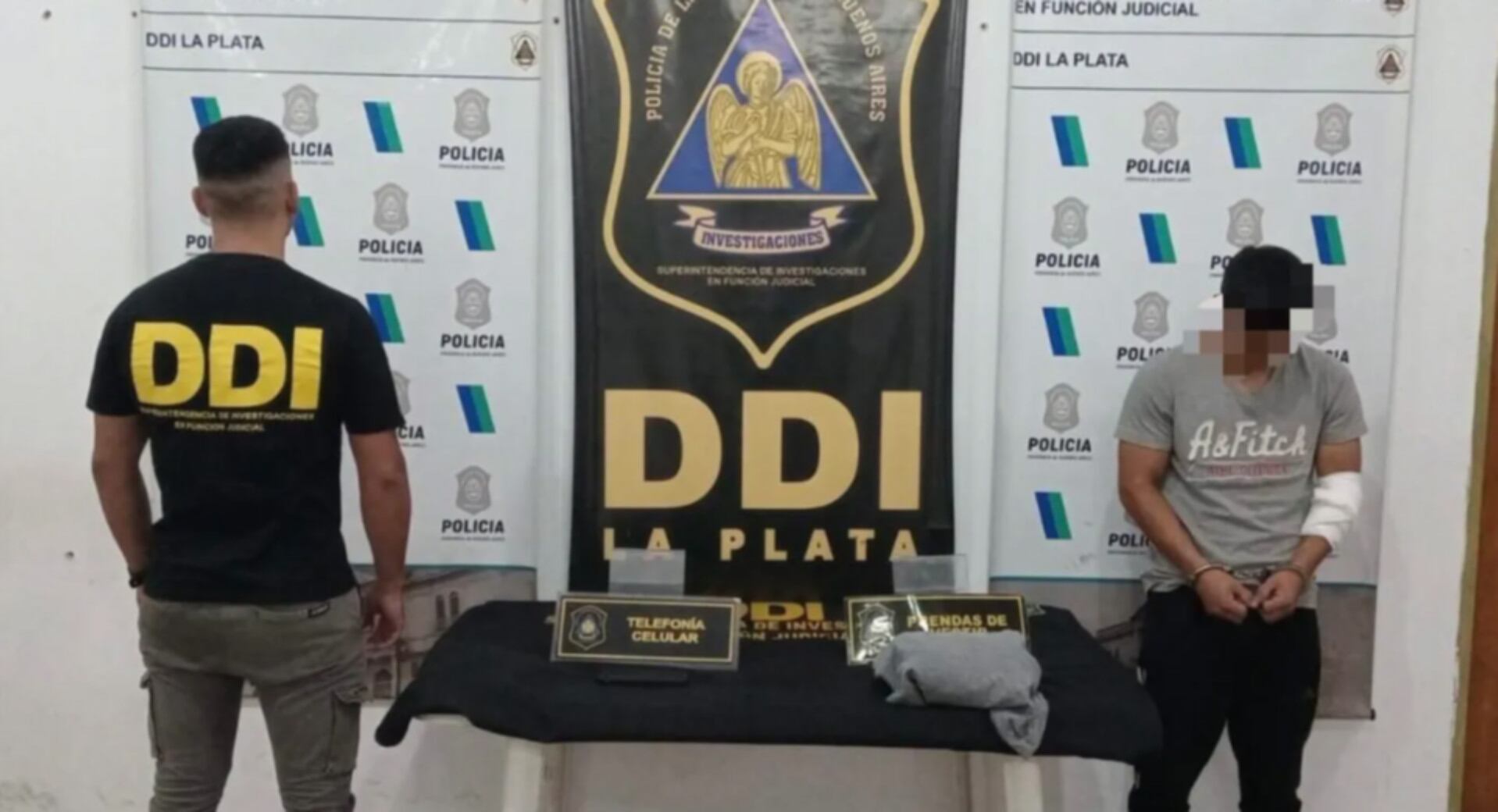 El joven detenido por el robo a la casa de un jubilado en La Plata (0221)