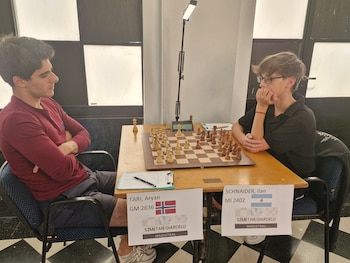 Ilan Schnaider, de 14 años,