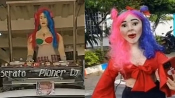 La costumbre de quemar muñecos