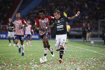 El cuadro tiburón visitará al equipo dirigido por Hernán Darío Herrera en el estadio Palogrande de Manizales-crédito Jairo Cassiani/Colprensa