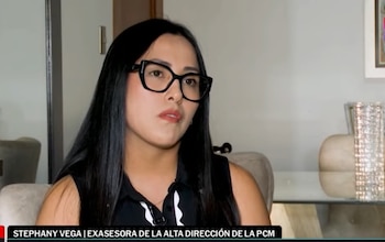 Stephany Vega, exasesora de la