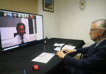 Santiago Cafiero y José Luis