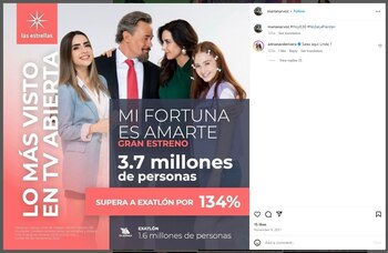 Mariana compartió en algunas ocasiones