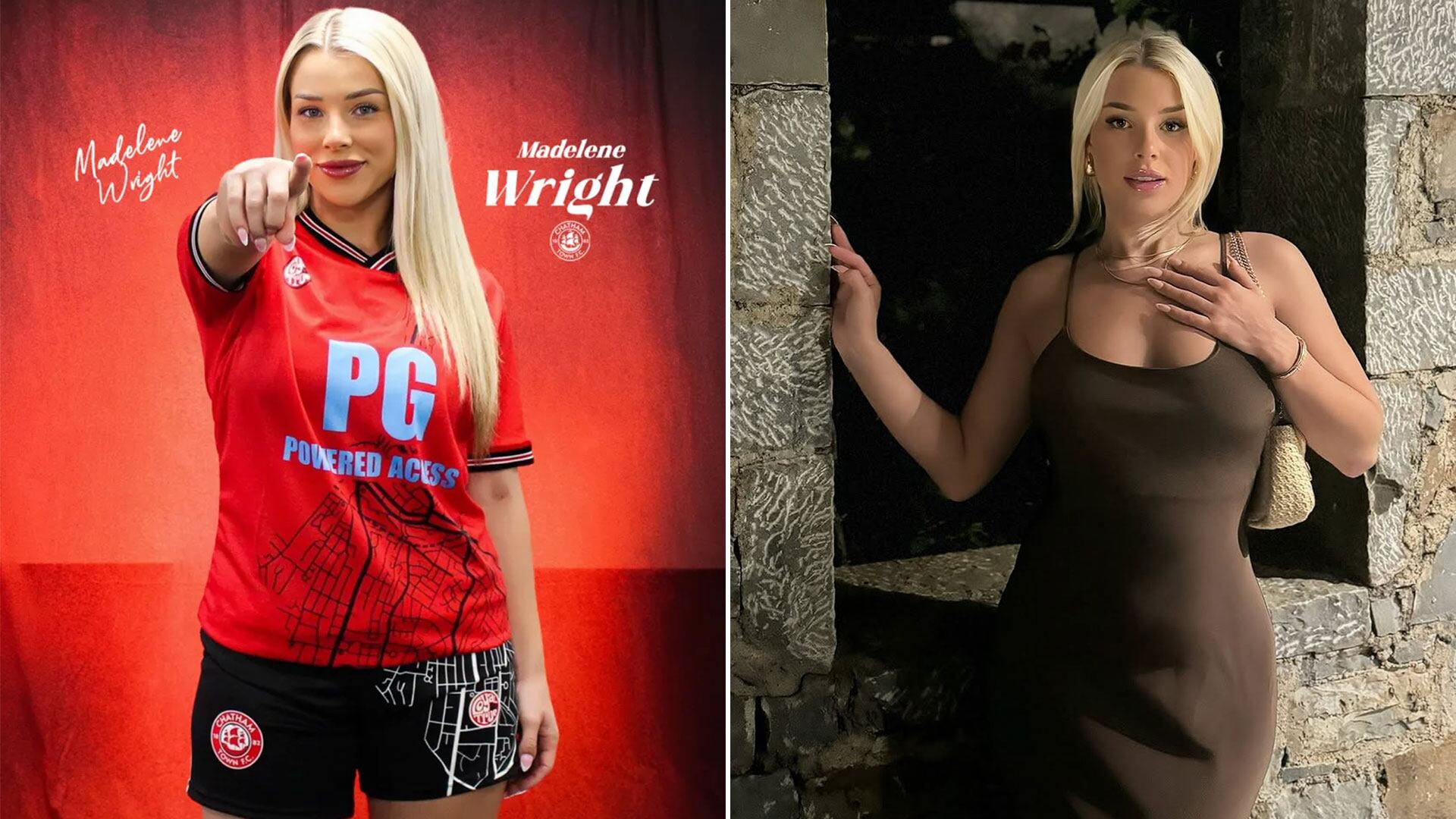 Una estrella de Only Fans firmó para un club en Europa