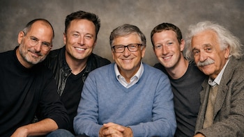 ¿Quién tenía el coeficiente intelectual más alto? Steve Jobs, Elon Musk, Bill Gates, Mark Zuckerberg o Albert Einstein