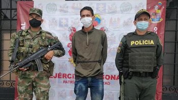 Capturaron en flagrancia a portador