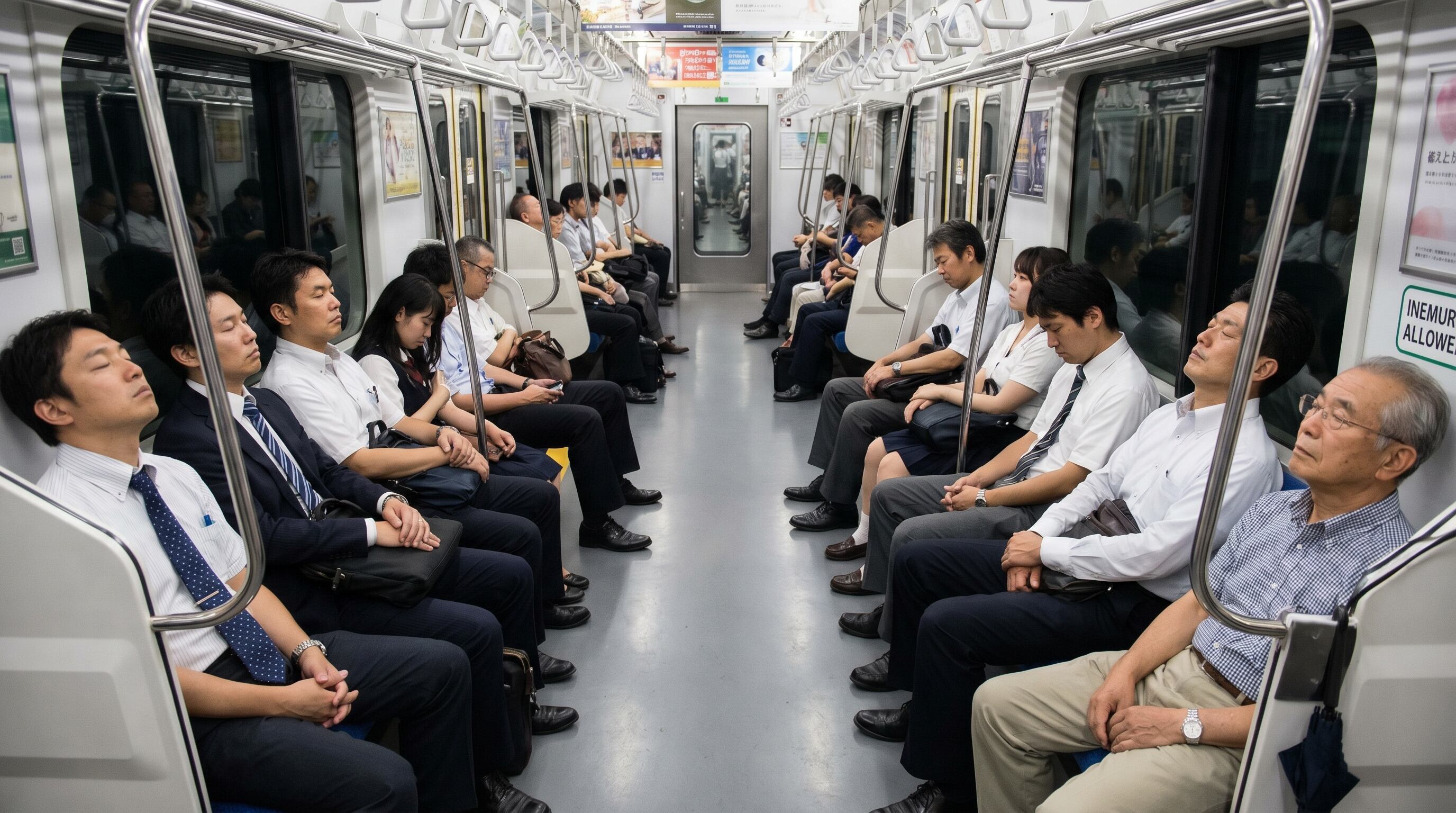 La cultura laboral japonesa impone jerarquías estrictas donde la impuntualidad sufre penalización social y el cansancio físico mide el esfuerzo (Imagen Ilustrativa Infobae)
