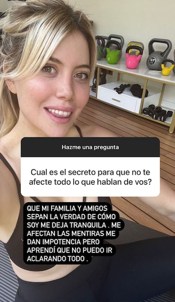 Las respuestas de Wanda Nara