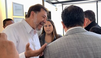 Gerardo Fernández Noroña se lanzó