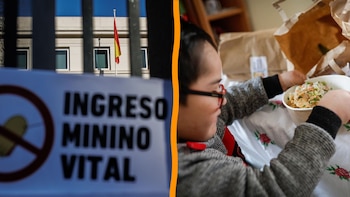 Ingreso Mínimo Vital. (Montaje Infobae)